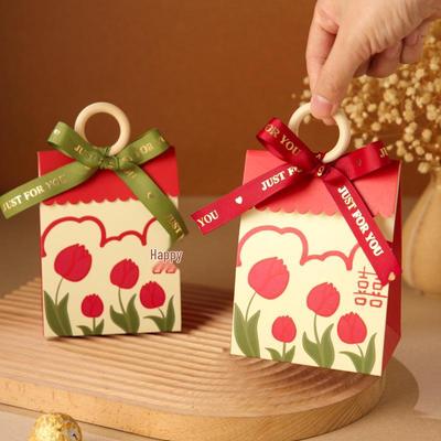 Charming Wedding Favor Candy Box - Ins Style Handbag Design