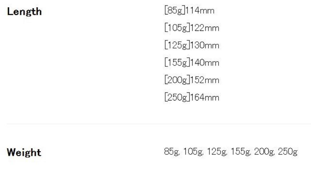 DUO Metal Jig Drag Metal Force Semi Long 250 Grams PKA0829 (3787)