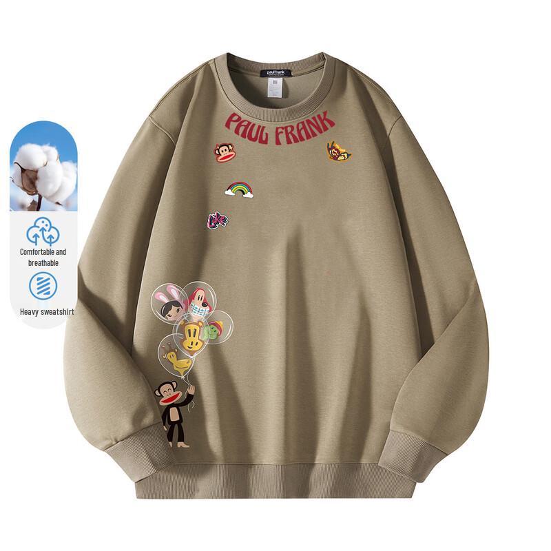 Paul Frank Women s Relaxed Fit Crew Neck Sweatshirt 5XL