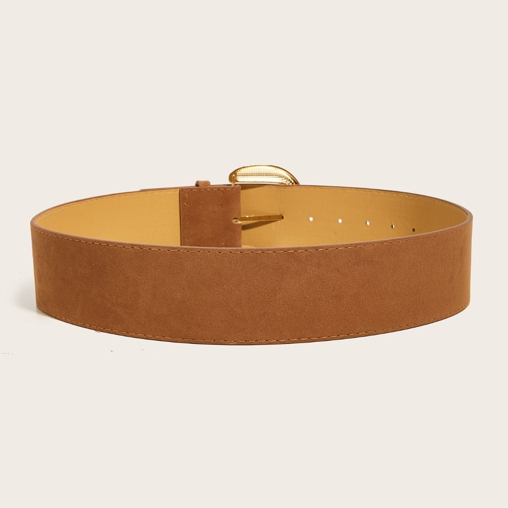 Luxury Design Pin Buckle Waistband Maillard Styles Trouser Dress Belts Business Waist Strap Gifts