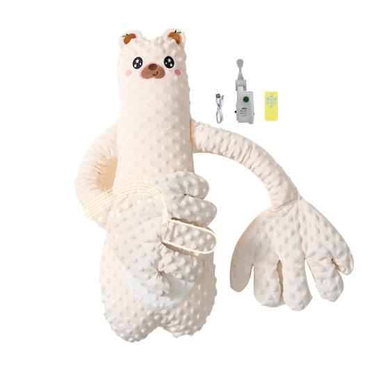Baby Patting Pillow Baby Soothing Sleep Aid with 3 Modes Remote Control Baby Sleep Promoter for Gentle Patching White Noise