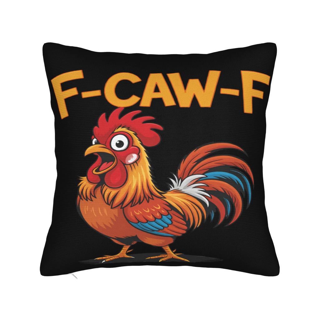 Chicken F-CAW-F  Pillowcases  Vintage Pillow Case For Sofa Car Home Decor Comfy Pillow Cover