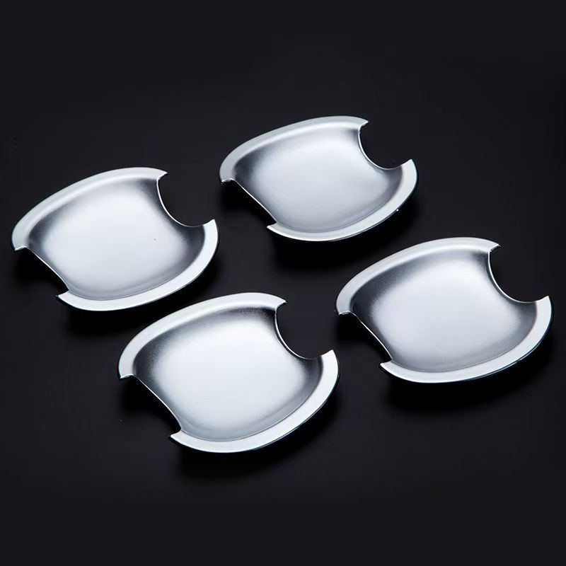 Chrome Car Accessories Plated Door Handle Bowl Cover Trim Paste Style For DFSK 330 2016 -
