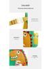 Lightweight Dinosaur Preschool Backpack for Kids - Cute Anti-Lost Design for Boys & Girls