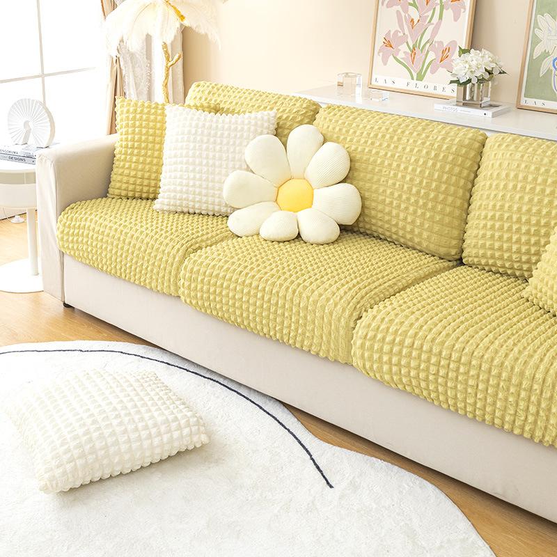 

Thickened Elastic Sofa Cover All Wrapped Protective Cushion Cover Shower Cap Lazy Concubine Combination 30-50cm*60-90cm*5-20cm