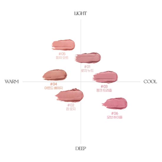 Peripera Puppy Plumping Dew Lip Pencil 6 Colors