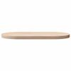 VidaXL Dessus de table 80x40x2,5 cm bois de pin massif ovale 824350
