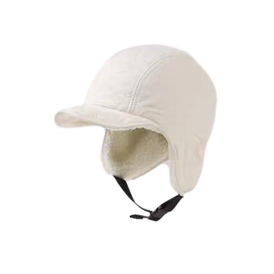 Yousheng Lei Feng Hat Waterproof Winter Hat with Ear Flaps Solid Color Thickened Plush Lining Windproof Cold Resistant Outdoor Cap