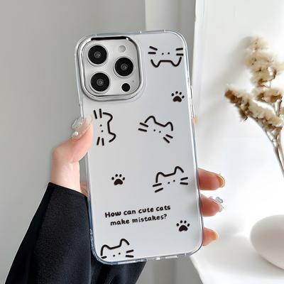 Transparent Phone Case for iPhone 11 12 13 iPhone 13 14 15 Pro 15 16 Pro Max Samsung A15 A16 A25 A26 A55 A56 S25 S24 S22 S23 Ultra S25 Edge