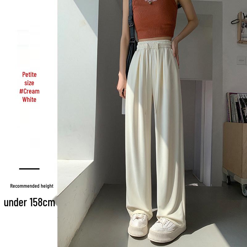 

2026 High-End Slimming High-Waisted Casual Straight-Leg Women s Pants - Versatile and Lightweight for Summer XXXL (141-155 jin)