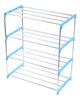 DIY Shoe Rack Storage Rack Dormitory Household Storage Box Shoe Rack Aluminum Vertical Shoe Rack