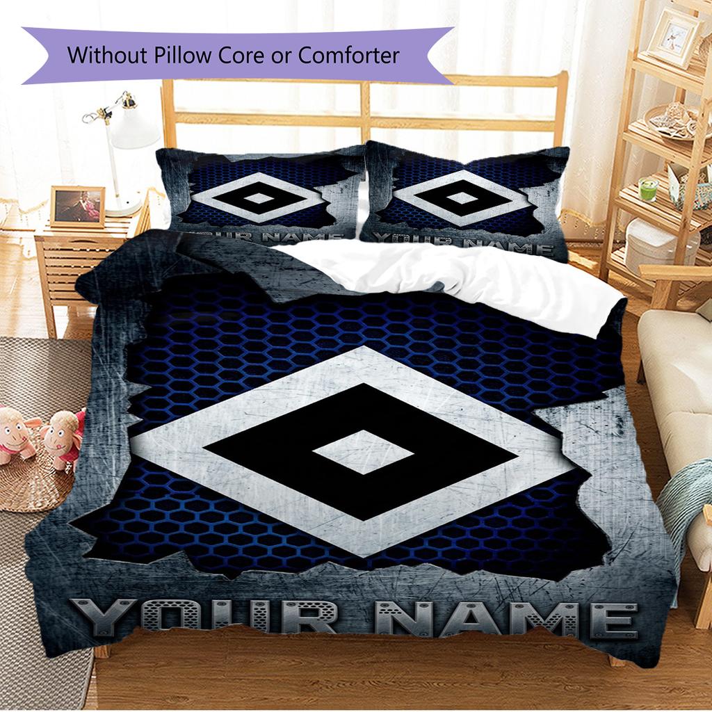 Name Custom Hsv Bilder Pattern Bedding Set Quilt Cover Pillowcase Home Decor Gift (1 * Duvet Cover + 2 * Pillowcase, Without Core)