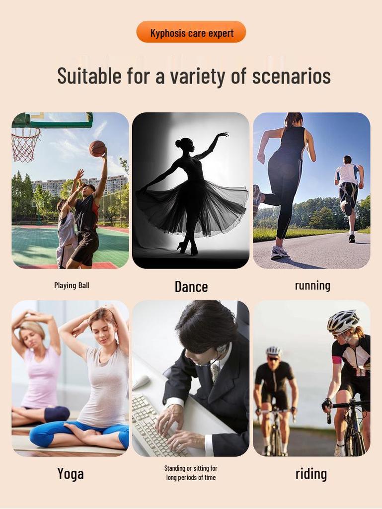 Unisex Posture Corrector: Anti-Hunchback Shoulder and Back Support Belt for Adults