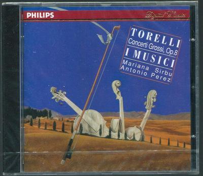 CD GIUSEPPE TORELLI; I MUSICI - Concerti Grossi Op.8  4321182 Philips 1993 Europa Clasic Folosit