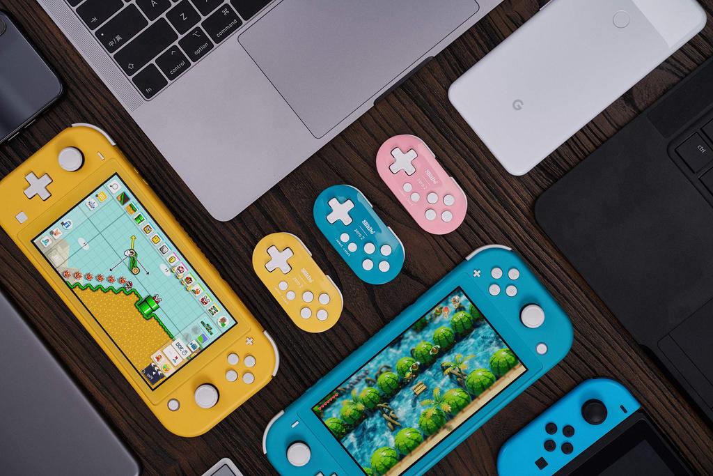8bitdo Zero 2 Game Bluetooth for Raspberry and Pink Edition Controller, Wireless, Windows, Android, macOS, Pi, Steam,