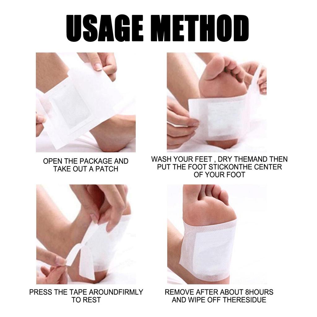 South Moon Natural Herbal Foot Patch (Bag) Foot Care Foot Patch for Dampness, Cold, Relaxation and Sleeping