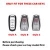 Suede Car Key Case Remote Cover Shell Holder Keychain Protector For  Coolray Binray Preface Okavango Monjaro Emgrand Altas