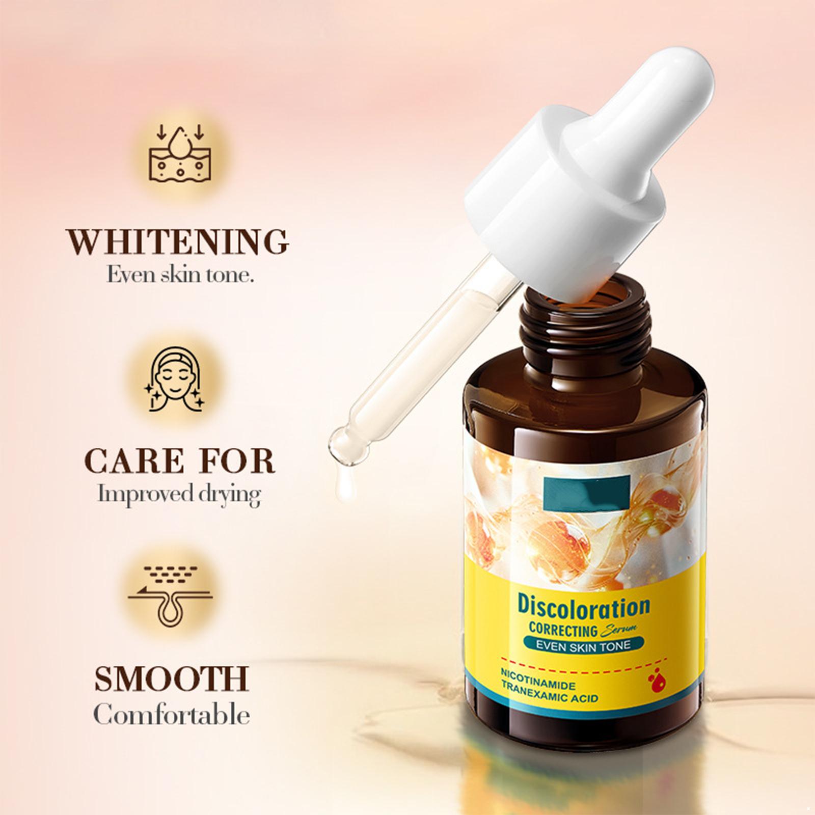 

1Pc 30ml Skin-Toning Serum for Discoloration Correction, Nourishing Face Hydrator for Women’s Skincare Routine One Size