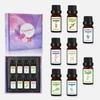 Cross-border Aromatherapy: 8-Piece Essential Oil Set with Sweet Orange & Lavender for Diffusers and Humidifiers