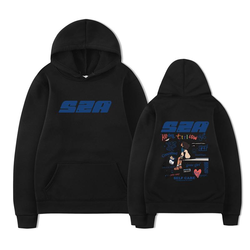 Rapper SZA Mikina Album Sos Sza Tour Mikina Pánské Mikiny s Dlouhým Rukávem Dámská Harajuku Streetwear Pulovry Sudaderas