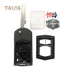 4 Buttons Remote Flip Key Fob Case Shell Blade for Mazda 3 5 6 RX-8 CX-7 CX-9 Car's Accessory