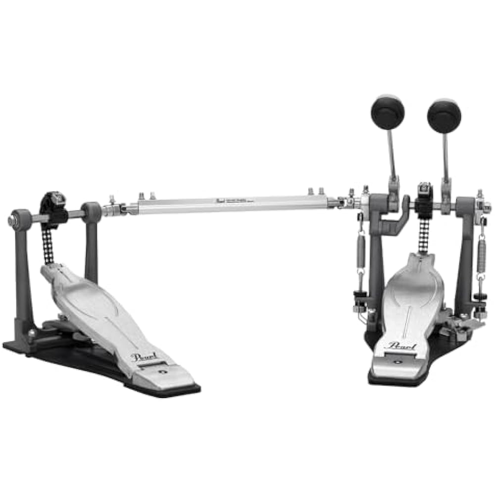 

Pearl Pearl Drum Twin Pedal Eliminator Solo “BLACK” Round Cam Duo Beater P-1032