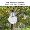 Solar Ball Garden Hang Outdoor Landscape Color Change LED Lamp Walkway Light