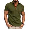 Summer Men Clothes Short Sleeve Lapel Golf Polo Shirt Men Businesss Casual Fashion Tops Polo Shirt