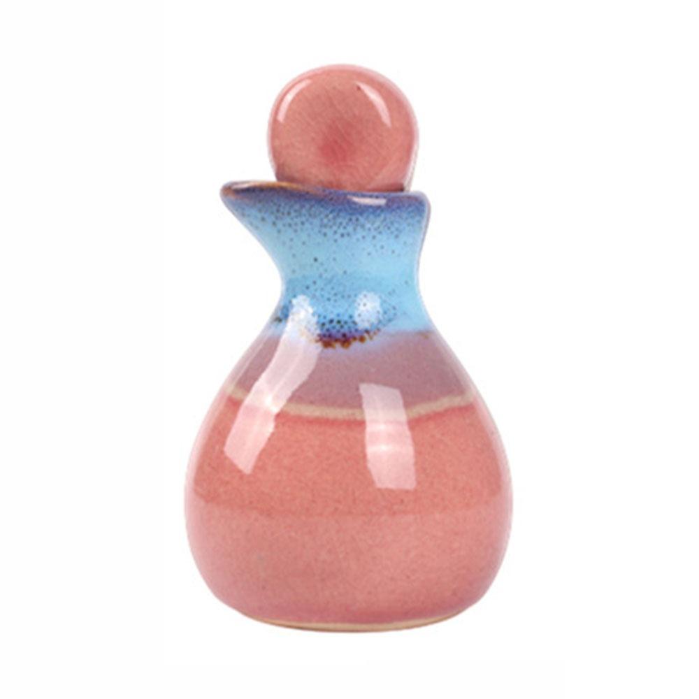 

Многоразовая бутылка для эфирных масел, прочные пустые бутылки, случайный цвет, керамическая бутылка с утиным носом, тара для жидкостей розовый