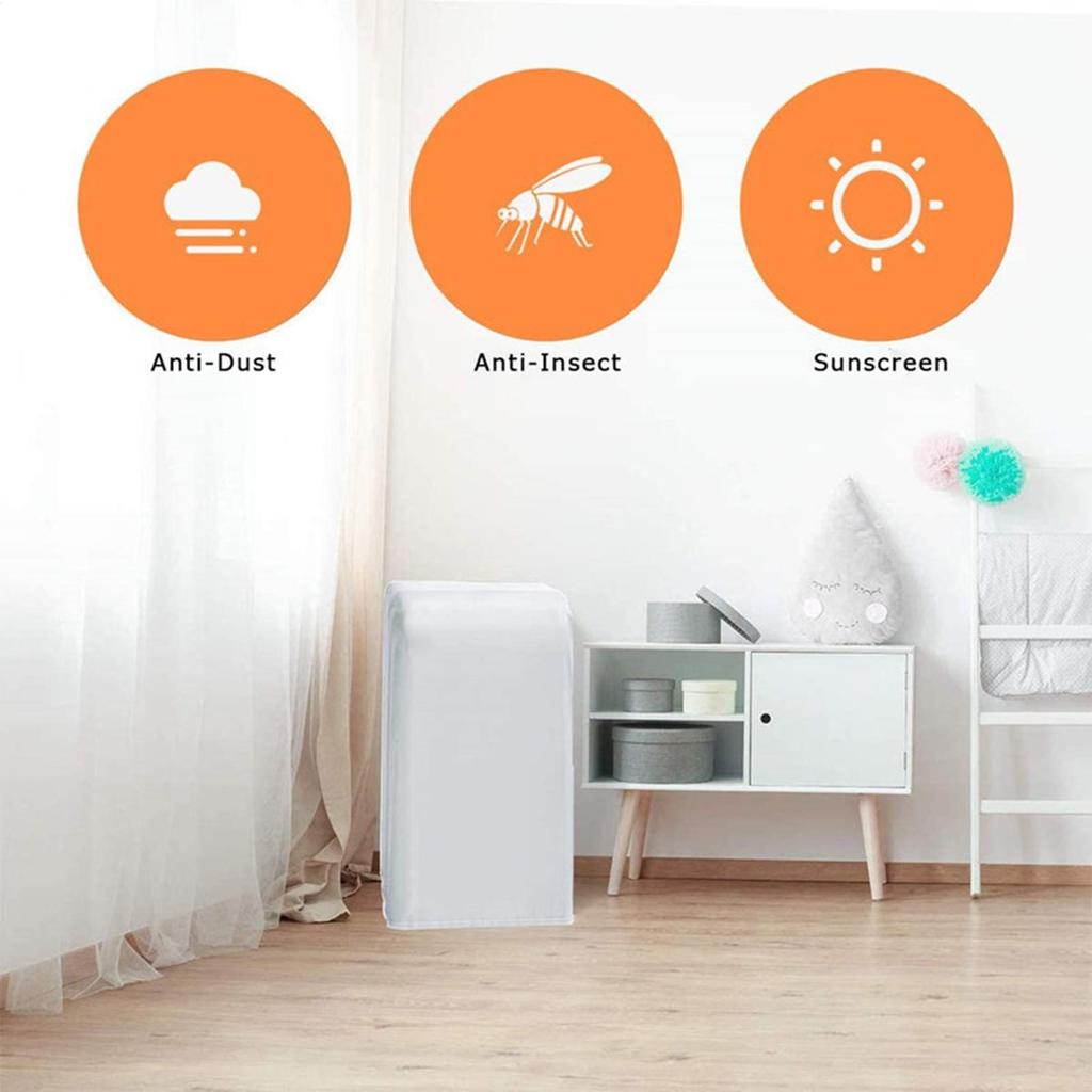 Indoor Mobile Air Conditioner Dust Cover Waterproof And Dustproof Portable Air Conditioner Cover Elastic Fabric 40X46X75cm