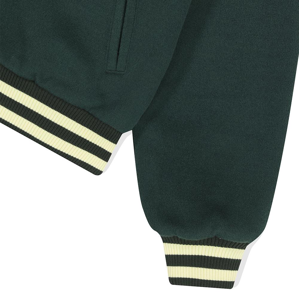 Mahagrid Throw Up Varsity Jacket Green(Mg2Dfmj242A)