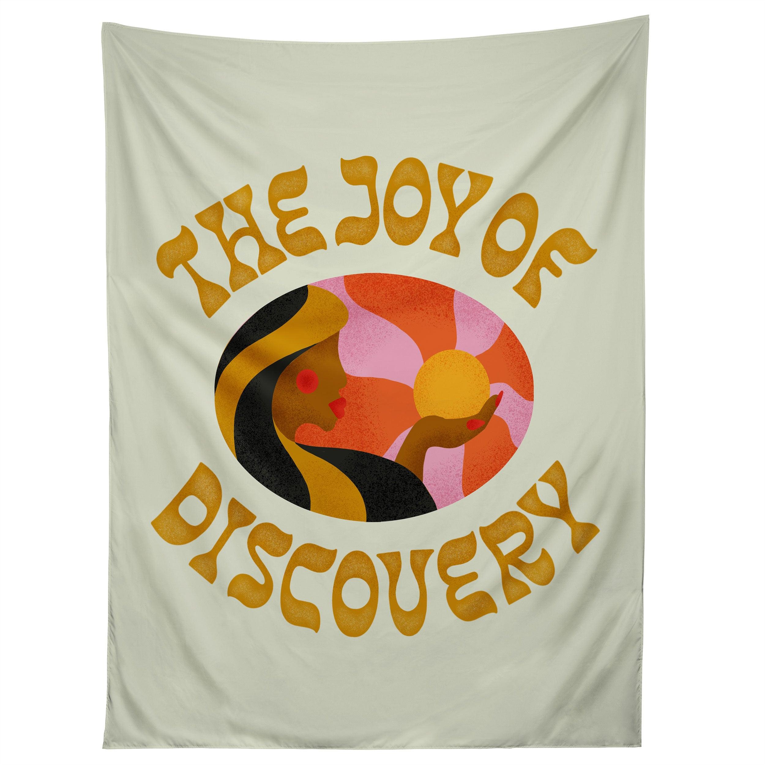 THE JOY OF DISCOVERY tapestry 75x100