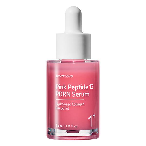 Pink Peptide 12 PDRN Serum 33ml Salmon PDRN 10,320ppm Trace, Freckles, Blemishes, Toning, Soothing, Elasticity