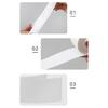 2 Rolls Self-Adhesive Collar Protector Hat Shirt Neck Liner Invisible Protector