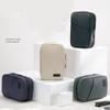 Multi-Function Pouch Cable Organizer Pouch PU Electronic Gadget Bag  Tablet Hard Disk
