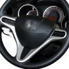 Easy Installation Steering Wheel Cover for Fit 2008-2014 Steering Wheel Cruise Button Cover Panel Trim Frame Replacement