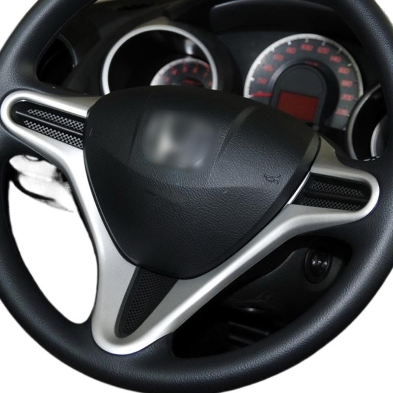 Easy Installation Steering Wheel Cover for Fit 2008-2014 Steering Wheel Cruise Button Cover Panel Trim Frame Replacement