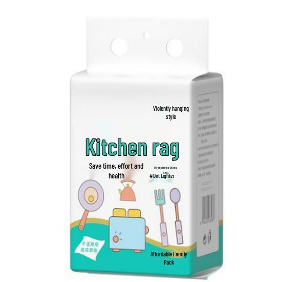 

New Arrival: Dual-Use Disposable Kitchen Towels - Wet/Dry Dishcloths