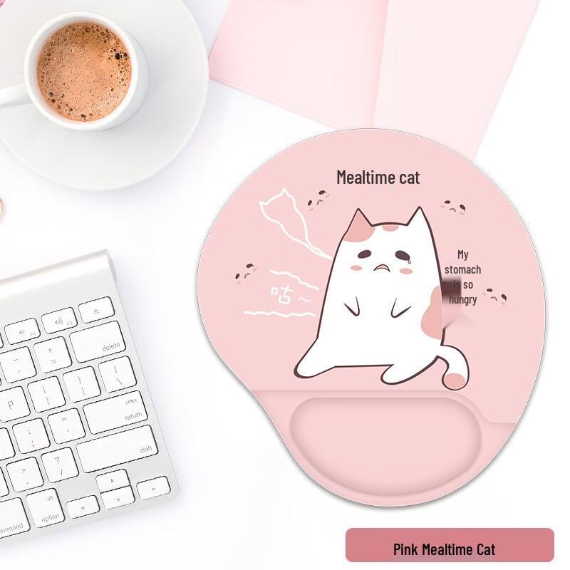 Милая кошка Эргономичная подставка под запястье Коврик для мыши