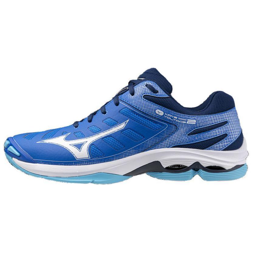 

Mizuno Wave Voltage 2 Mugen Blue Unisex Sneakers White Estate-Blue V1GA246001 44