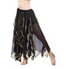 Bauchtanzkostüm für Damen Bauchtanzrock Chiffon Rüschen Maxirock Bauchtänzerin Outfit Halloween Kostüme