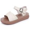 New Sandals Flat-soled Middle-aged and Elderly Women's Shoes with Soft Soles and Non-slip for the Elderly In Summer