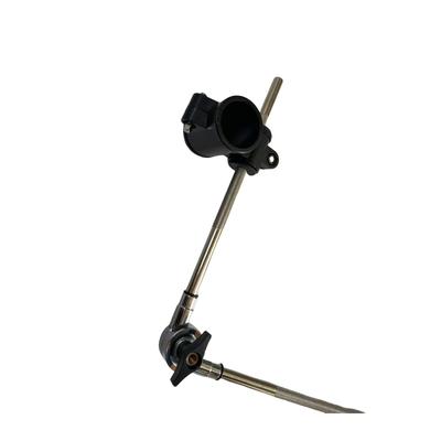Elektrischer Rahmen trommel Tee-Fitting Snare-Ständer mit gebogenem Stab und Schnellverschluss L-förmiger Haken