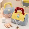 Cloth Handheld Cosmetic Case House-shaped Toiletry Bag Cute Cute Cabin Makeup Bag  Storage Bag