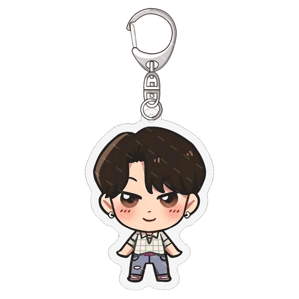 Acrylic Keychain Pendant – Cute Decorative Gift For Student Backpacks