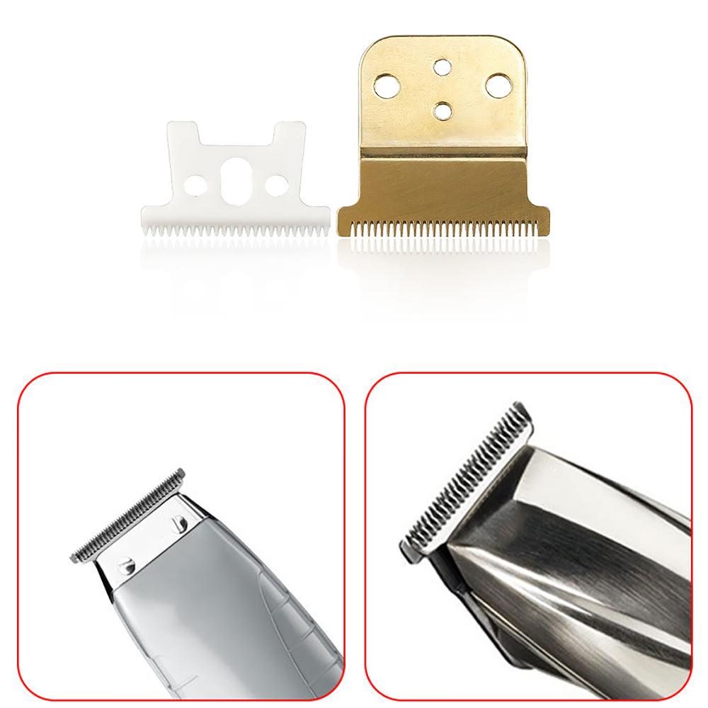 T Blade Set for Andis D8 T-Outliner GTX GTO Ceramic+Stainless Steel