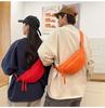 Summer Korean Style Sports Chest Bag – Fashionable Wide Strap Waist & Messenger Bag for Women