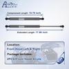 PM1050 Front Hood Struts Shocks Lift Supports Gas Springs Compatible With Lexus 2008-2013 Is F, 2006-2015 IS250, 2005 IS300, 2006-2015 IS350, Pack Of