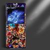 Back Phone Cover Funda Case for Samsung Galaxy Flip6 Z Flip 7 6 5 4 3 Flip7 FE Flip4 Flip3 Flip5 Dragons Balls