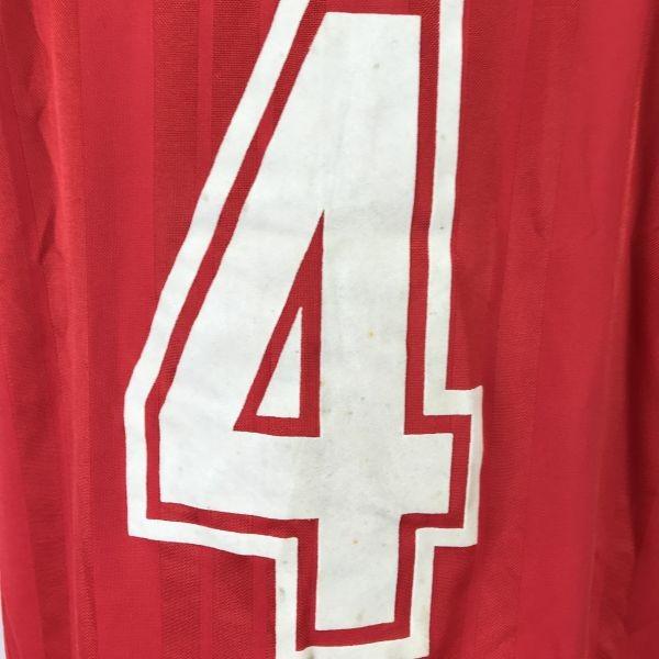 90s UK England Made Spain National Team Replica Jersey Size S Adidas Guardiola Alcorata Rugera cBH683(USED)